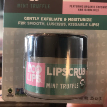 Eco lips mint truffle lip scrub