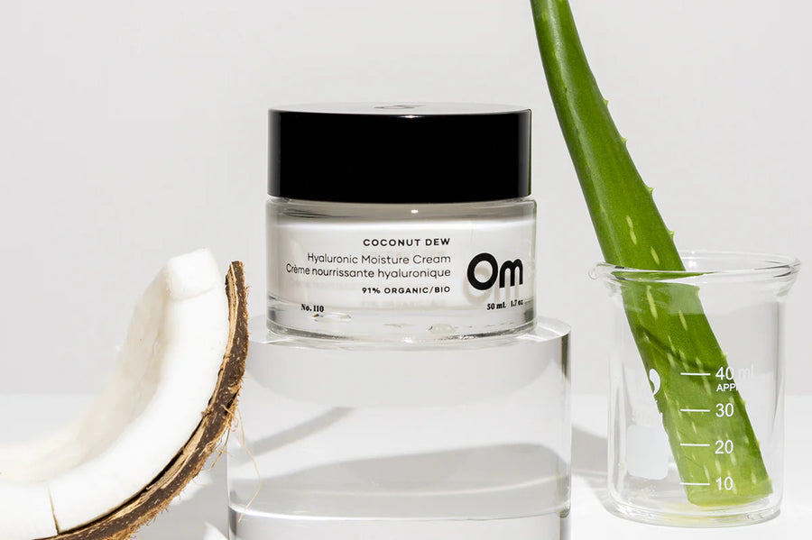 Om Organics Coconut Dew Hyaluronic Moisture Cream