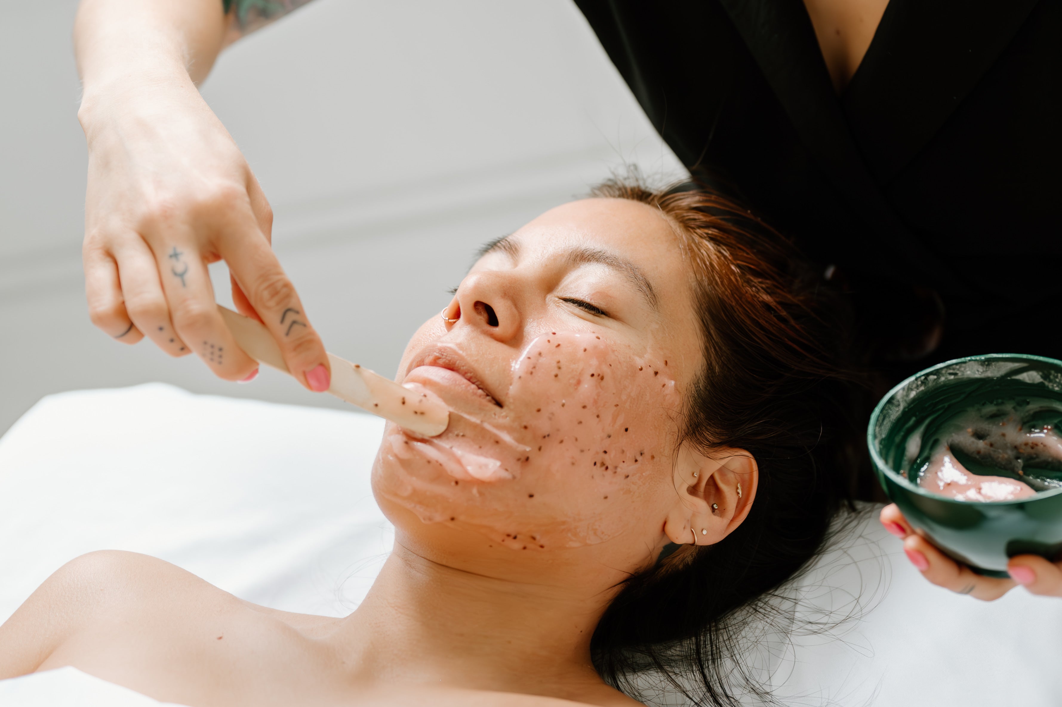 A Signature facial by Face Food Skincare, located in Newburyport, MA