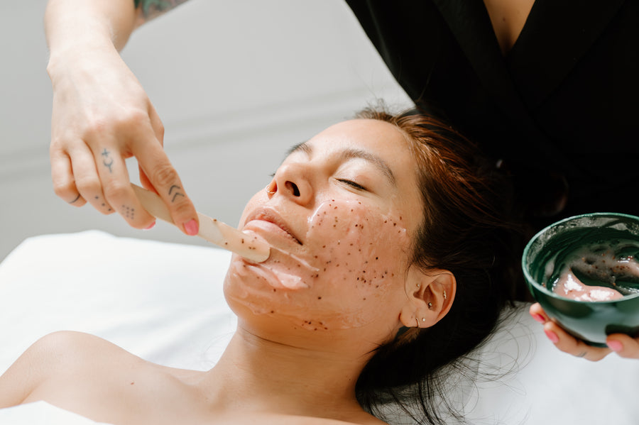 A Signature facial by Face Food Skincare, located in Newburyport, MA