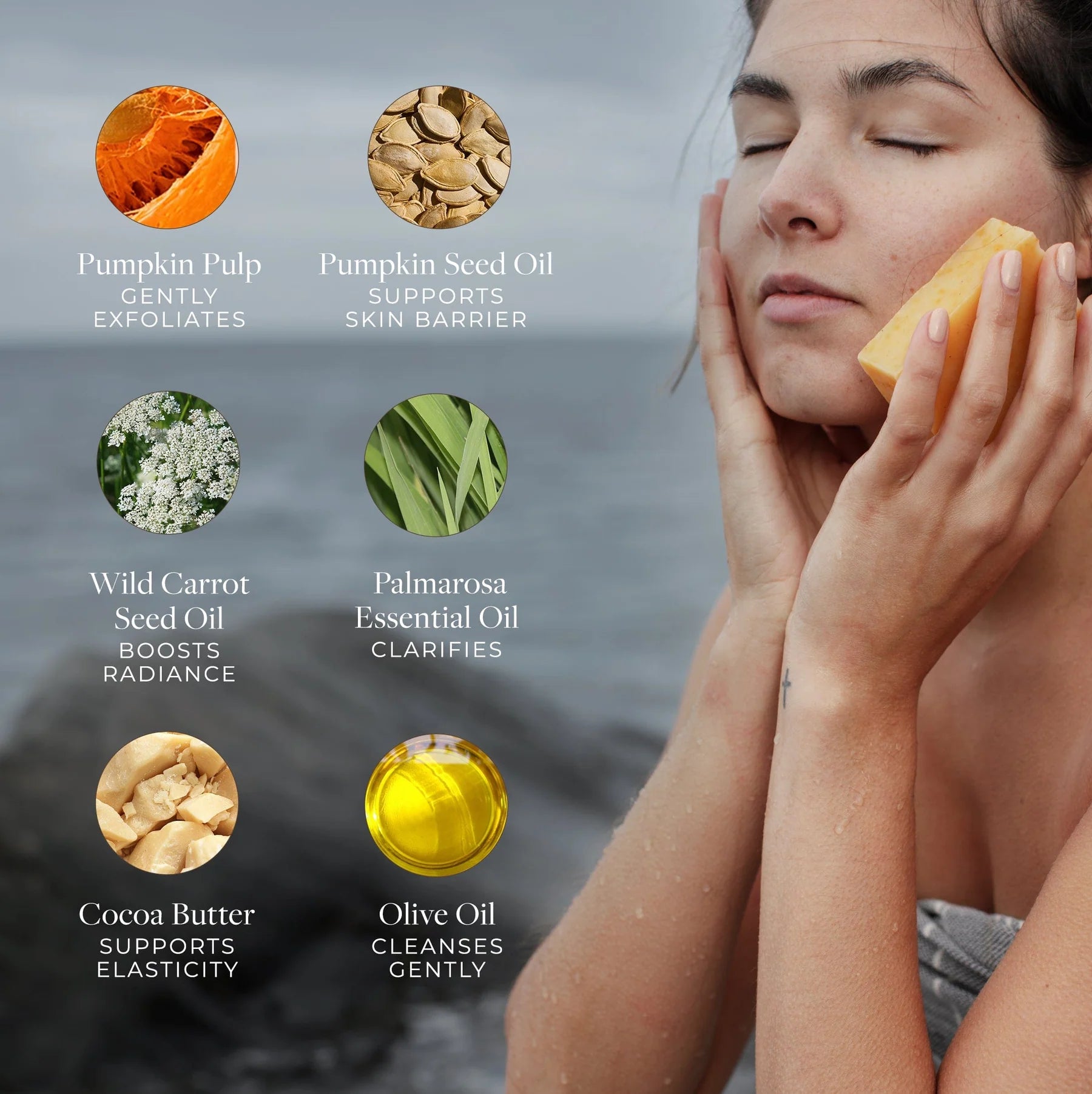 Pumpkin & Wild Carrot Complexion Soap