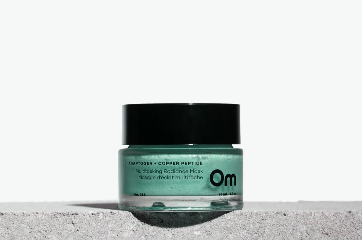 Om Organics Adaptogen + Copper Peptide Multitasking Radiance Mask