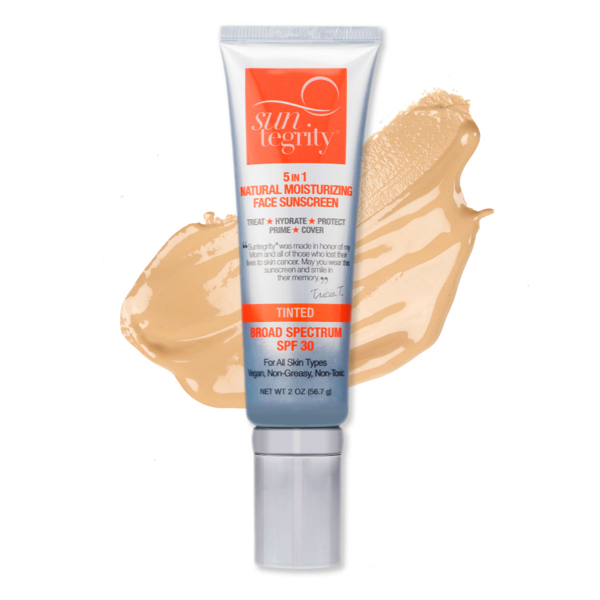 Suntegrity - 5-in-1 Tinted Sunscreen Moisturizer Broad Spectrum SPF 30
