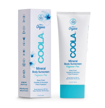Coola - MINERAL BODY ORGANIC SUNSCREEN LOTION SPF 50 - FRAGRANCE-FREE
