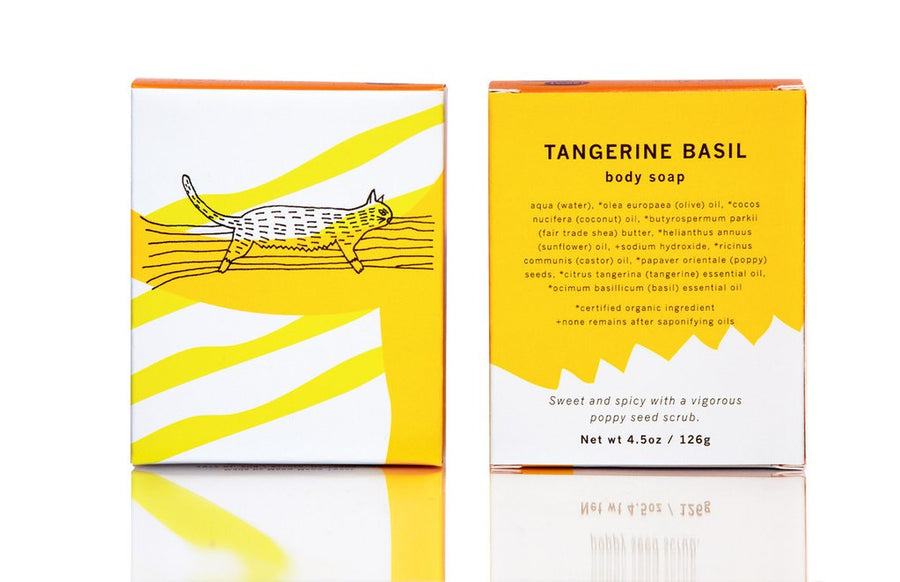 Meow Meow Tweet - Tangerine Basil Body Soap