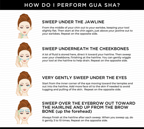 Jade Gua Sha Massage Stone