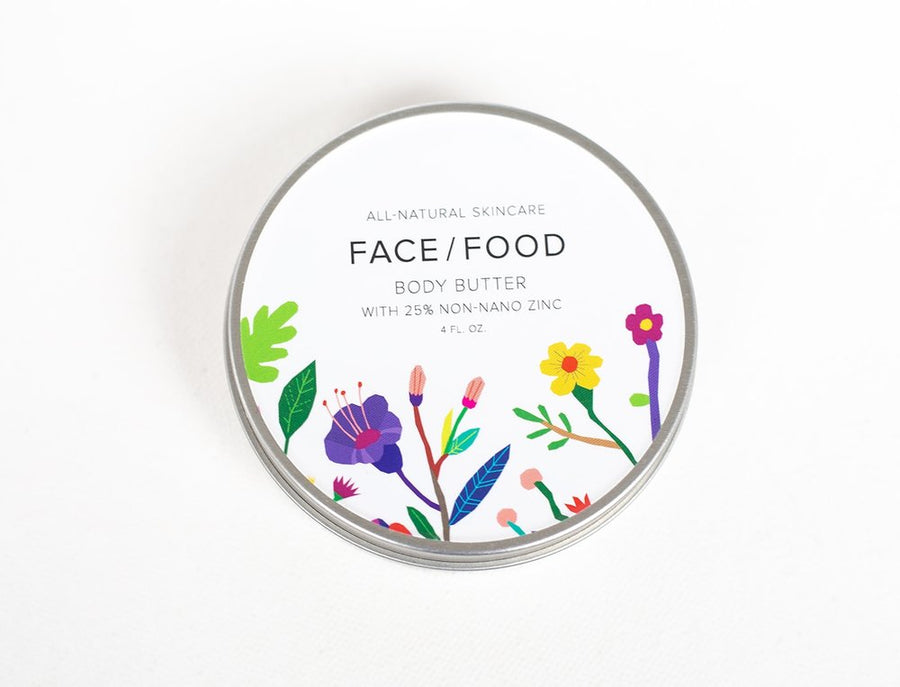 Face Food - Body Butter with 25% Non-nano Zinc (SPF 25)