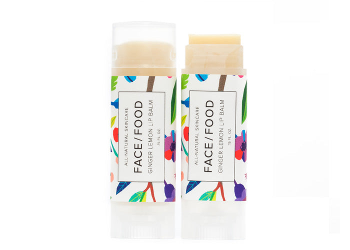 Face Food - Ginger Lemon Lip Balm