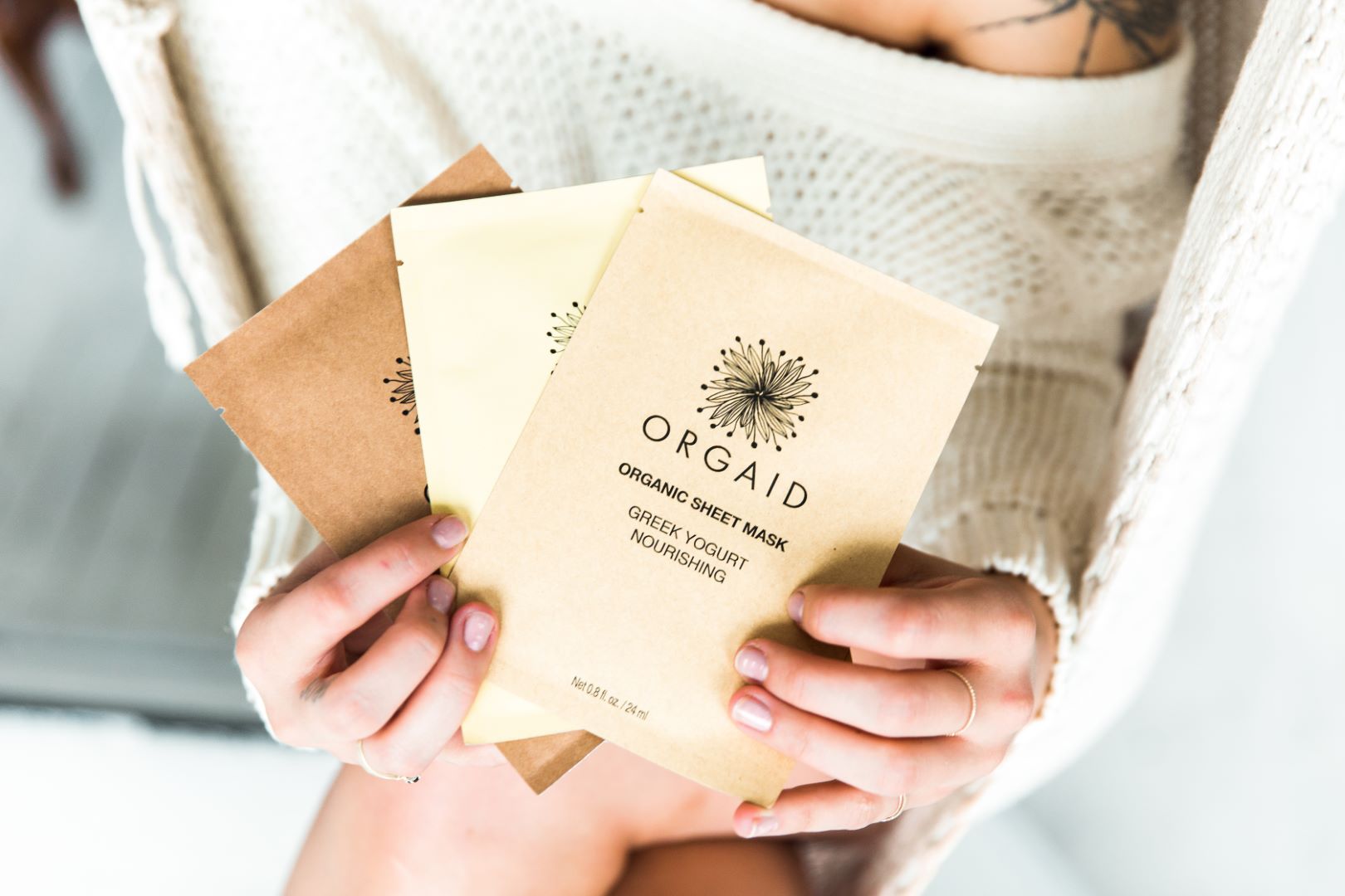 Orgaid - ORGANIC SHEET MASK | VITAMIN C & REVITALIZING