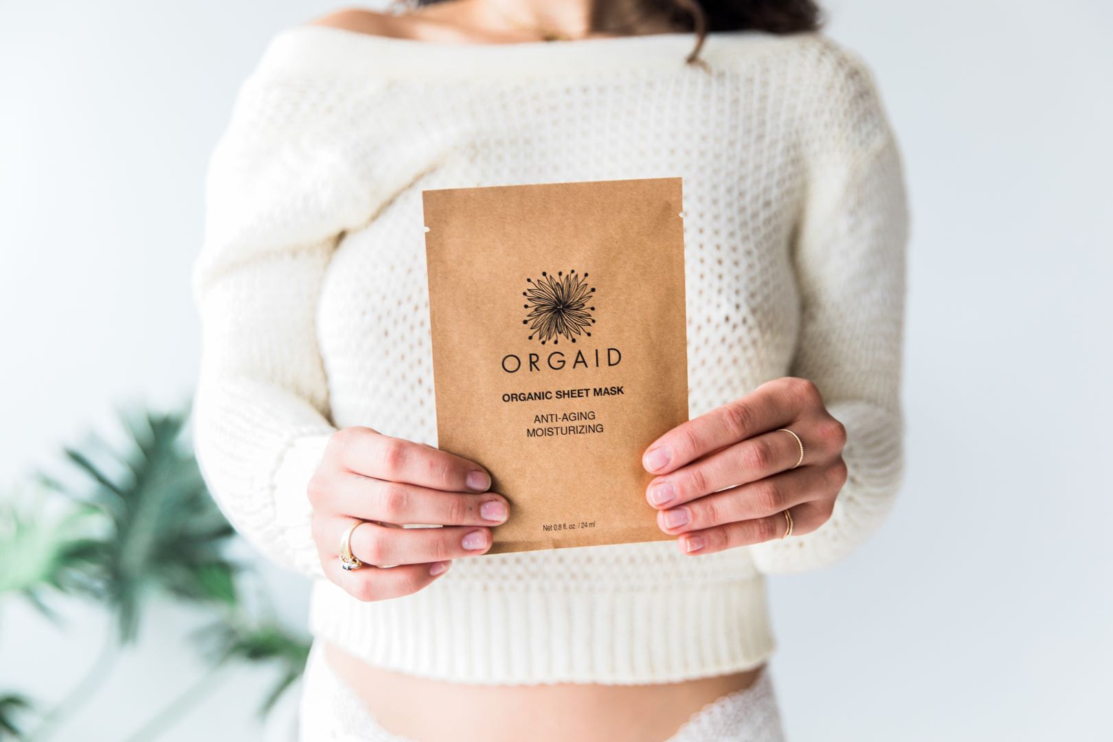 Orgaid - ORGANIC SHEET MASK | ANTI-AGING & MOISTURIZING